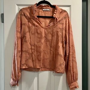 NA•KD Tie Blouse, size 38 (XS-S)